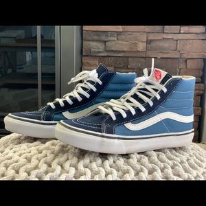 Vans High tops - Navy/ White